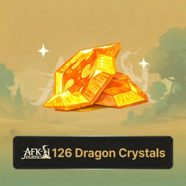 120+6 Dragon Crystals