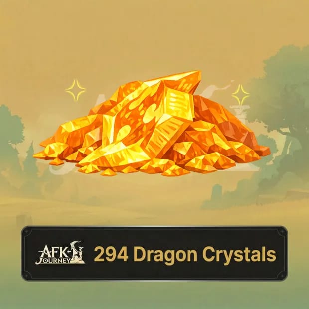 280+14 Dragon Crystals
