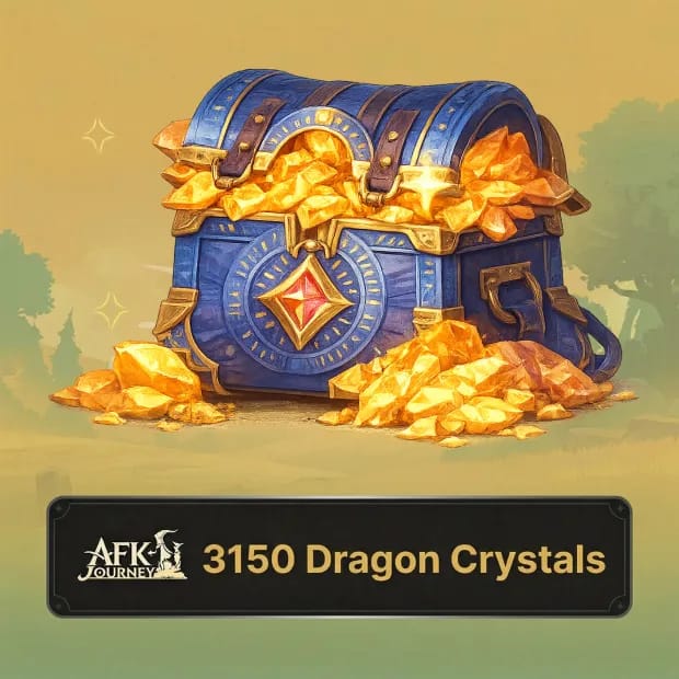 3000+150 Dragon Crystals