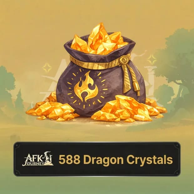 560+28 Dragon Crystals